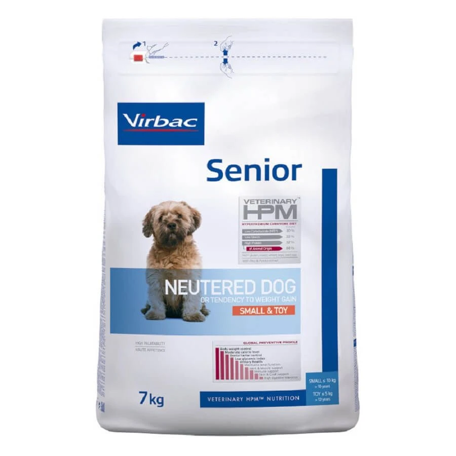 Virbac Veterinary HPM Senior Neutered Small & Toy Dog 7 Kg