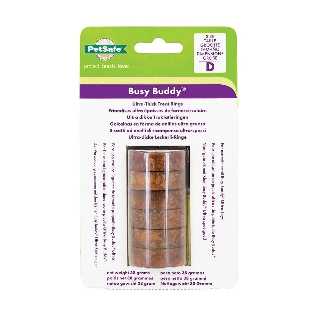 Busy Buddy Cornstarch Rings Friandises Recharge S