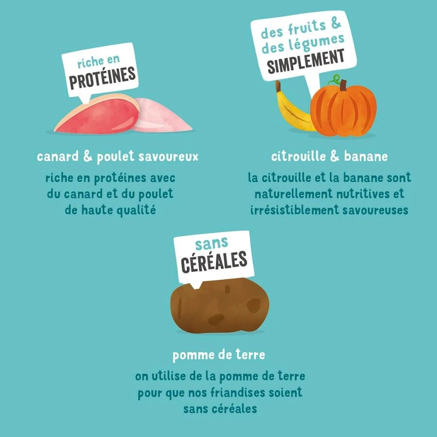 Edgard & Cooper Tendres Gourmandises Boeuf Chien 150 G â Image 3