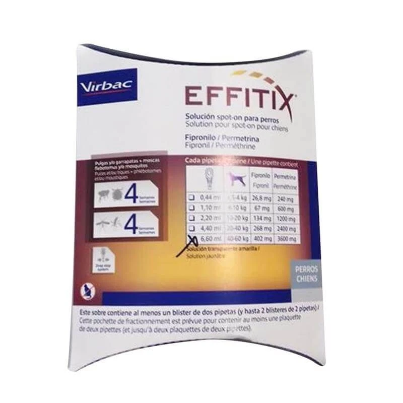 Effitix Spot On Très Grand Chien 40 - 60 Kg 4 Pipettes – Image 2