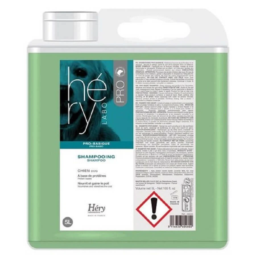 Héry Labo Shampoing Pro-Basic Chien 5 L