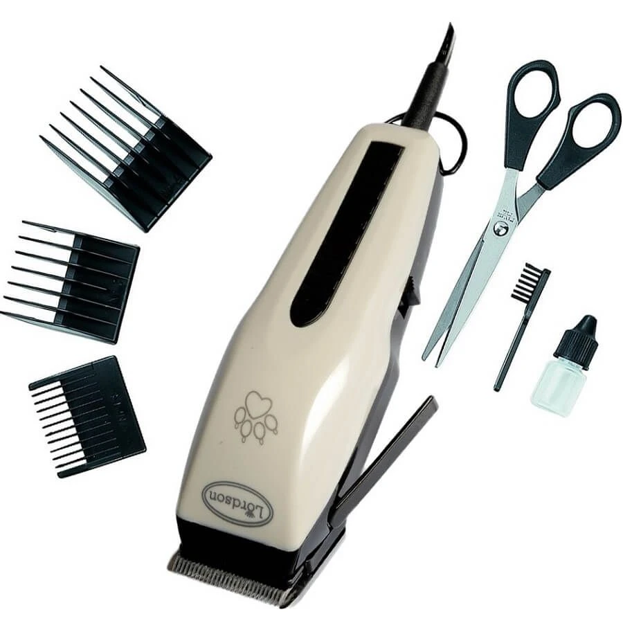 Lordson Tondeuse Secteur Avec Sabots Et Ciseaux Chien