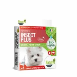 Naturlys Pipettes Insect Plus Bio Chiot Et Petit Chien X3