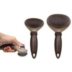 Gloria Grande Brosse Auto-Nettoyante Pour Chien M / L