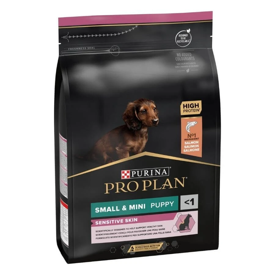 Purina Proplan Chiot Small & Mini Sensitive Skin OPTIDERMA 3 Kg â Image 3