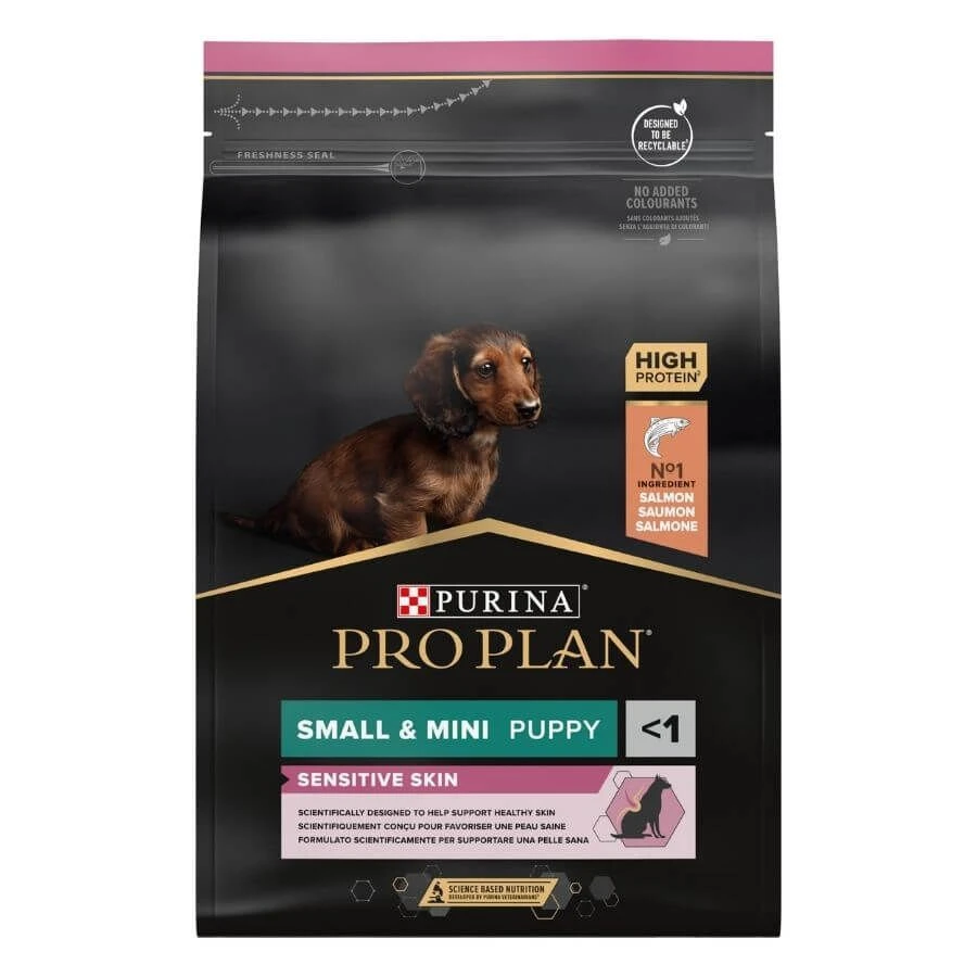 Purina Proplan Chiot Small & Mini Sensitive Skin OPTIDERMA 3 Kg â Image 4