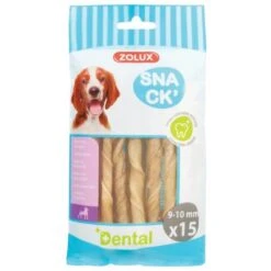 Zolux Batonnet Torsadé Fluor 9/10mm X15